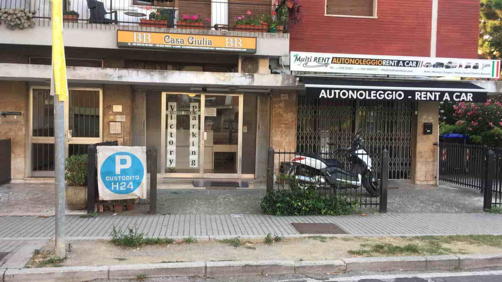 Victory Parking - Aeroporto Pisa | ParkingMyCar Via di accesso Victory Parking - Aeroporto Pisa | ParkingMyCar