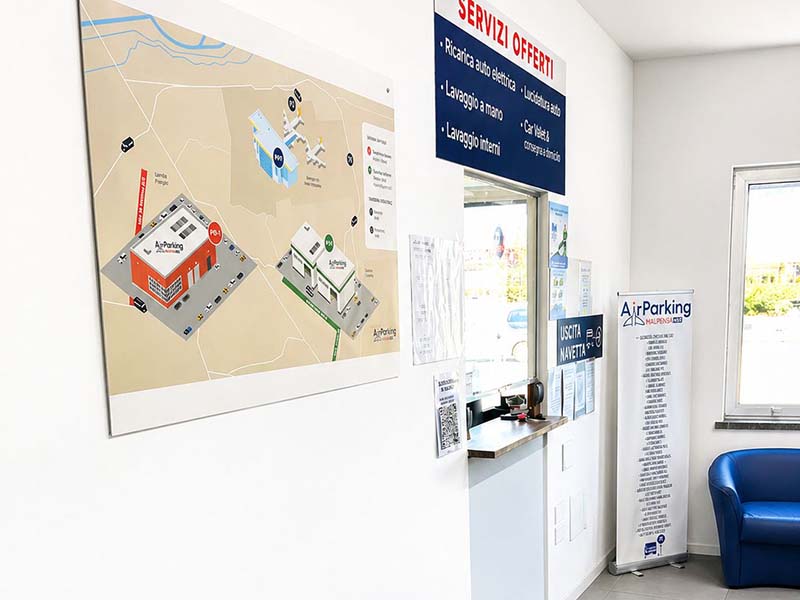 AirParking Premium - Aeroporto Malpensa Reception AirParking Premium - Aeroporto Malpensa