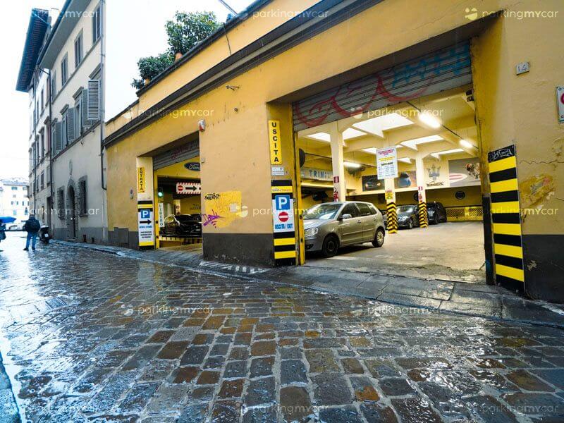 Garage Santa Trinita - Firenze centro città Ingresso Garage Santa Trinita - Firenze centro città