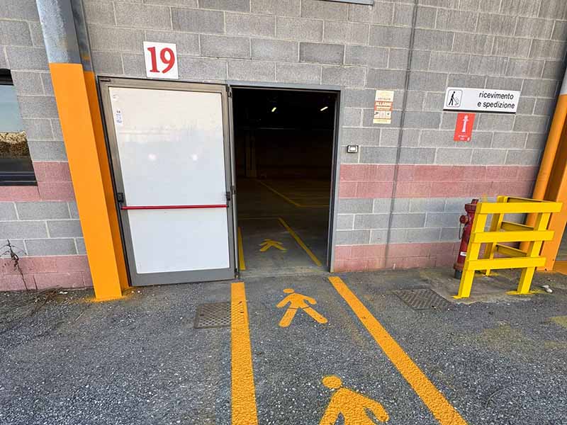 I.V.M. Parking Plus - Aeroporto Bergamo Passaggio pedonale I.V.M. Parking Plus - Aeroporto Bergamo