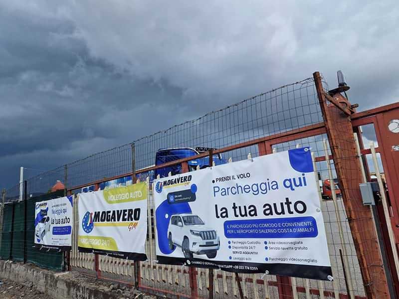 Parcheggio Mogavero GM Recinzione ingresso Parcheggio Mogavero GM