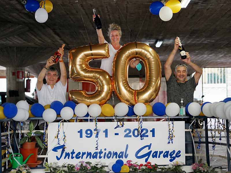 International Garage - Firenze Santa Maria Novella Festa 50 anni International Garage - Firenze Santa Maria Novella